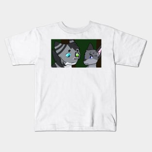 Twitcheyes and Cinderpelt Kids T-Shirt